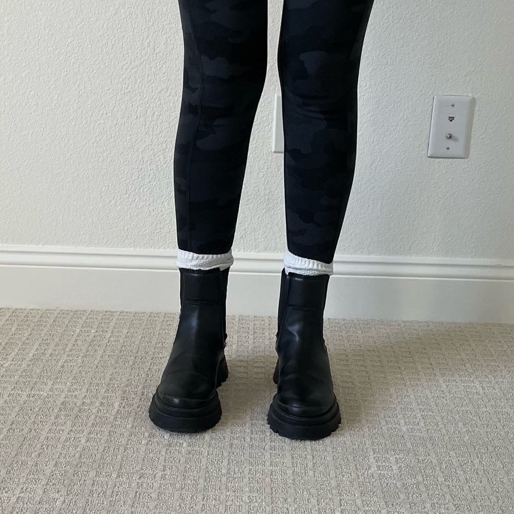 Chunky chelsea boots